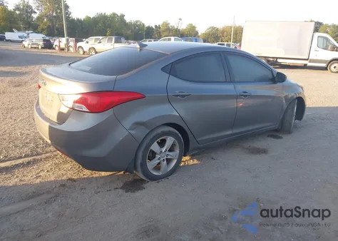 2013 Hyundai Elantra Gls z USA, uszkodzony, nr VIN 5NPDH4AE9DH370089